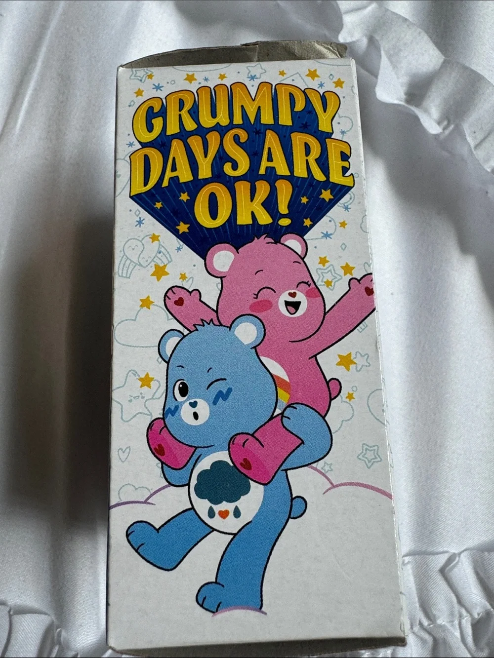 Care Bears mini Plush Lot - Blue, Pink, Green (Boxed Characters)